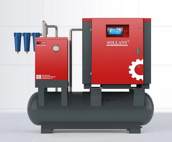Zollant 22kw Fix Speed Rotary Screw Air Compressor-3